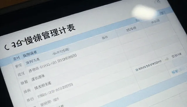 慢病管理计划：如何通过饮食与运动改善血糖控制